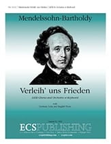 Verleih Uns Frieden SATB choral sheet music cover